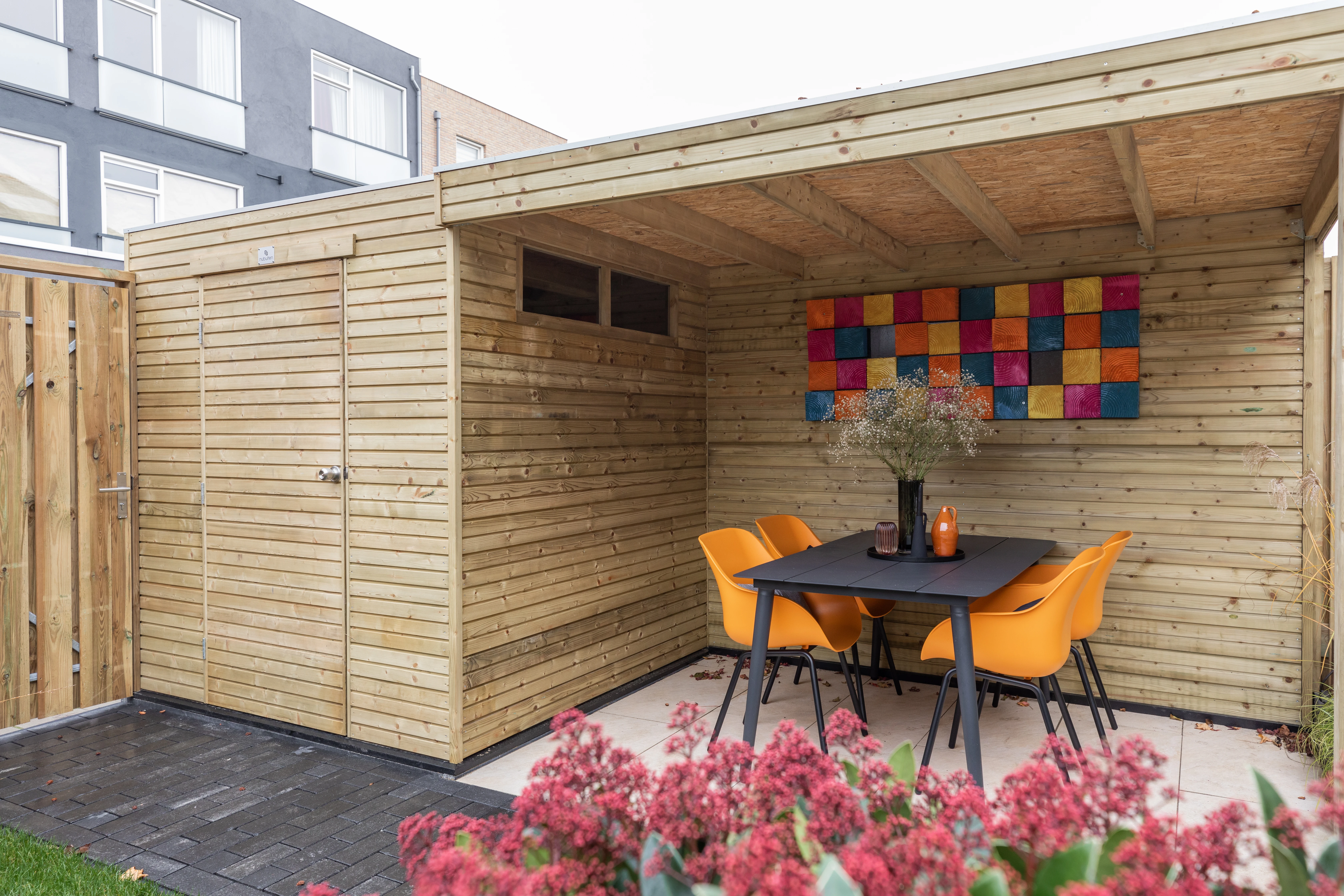 Woodlands Blokhut QB Groen Geïmpregneerd 600 x 300 cm - Afbeelding 5